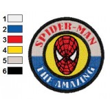 SpiderMan The Amazing Embroidery Design